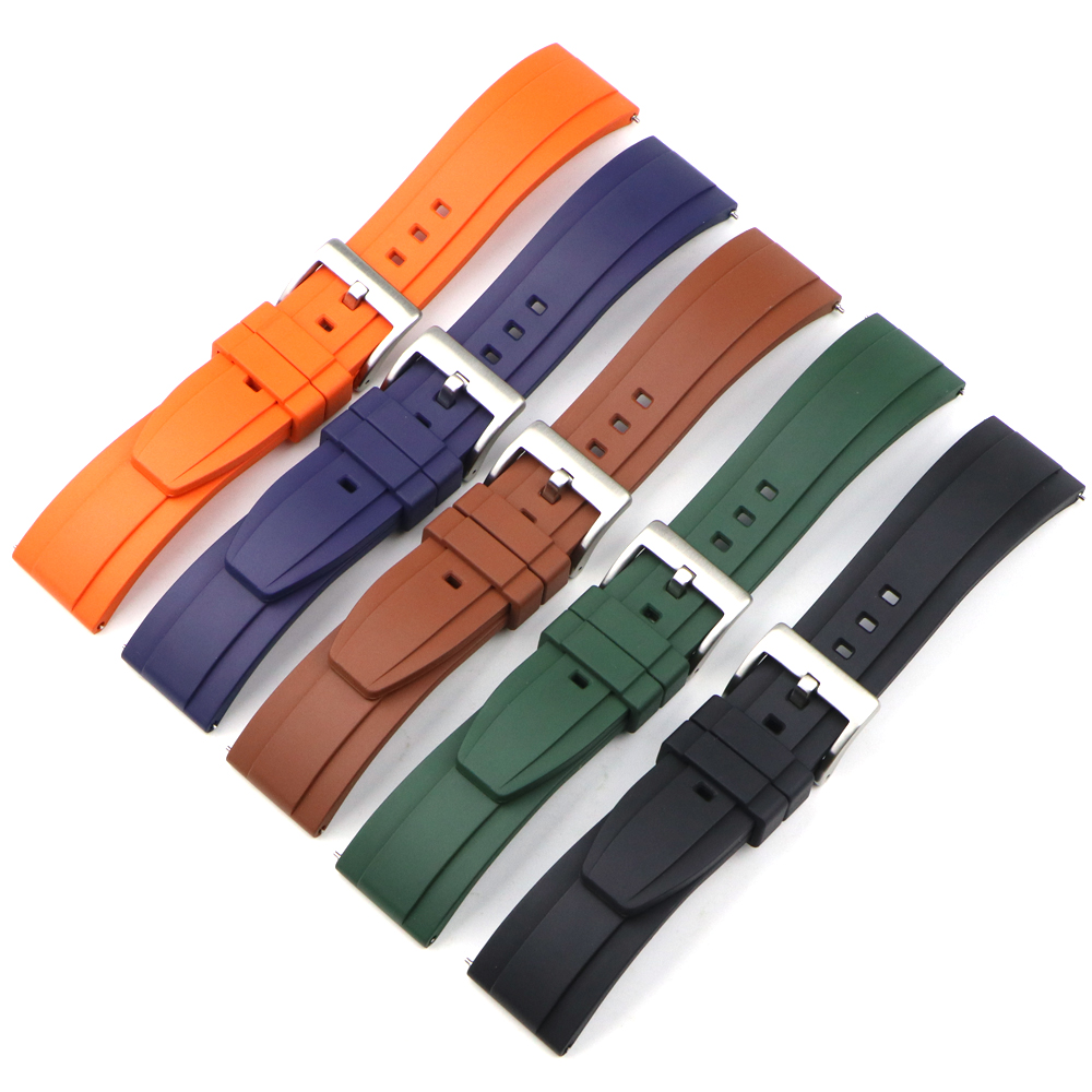 Rubber Strap Diver - FKM Fluorine Rubber Watch Strap 20mm