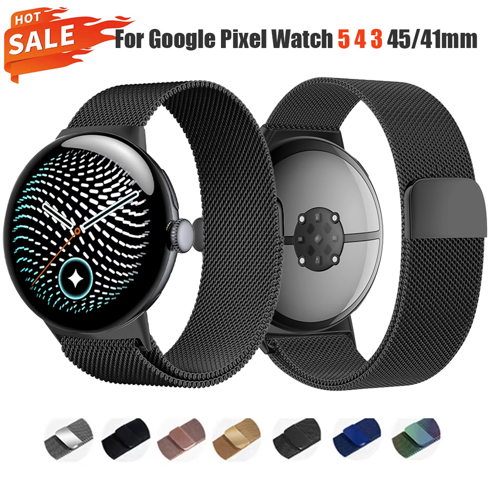 Milanese Loop Magnetic - Milanese Strap For Google Pixel Watch