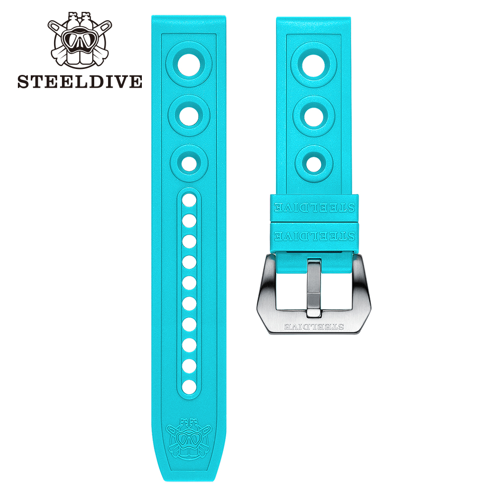 Rubber Strap Diver - Rubber Strap 20mm Replacement Watch bands