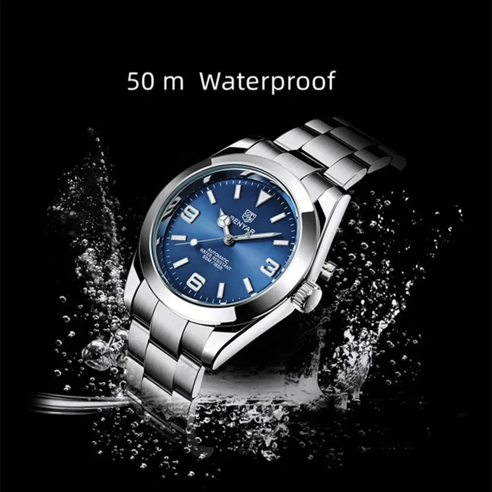 BENYAR Automatic Movement  Mec - огляд і ціна Seiko Watch Presage