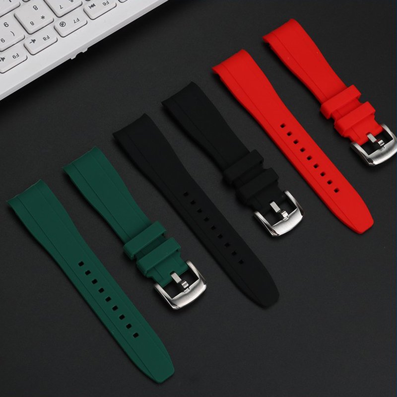 20mm 22mm Curved End Rubber Wa - огляд і ціна Rubber Strap Diver