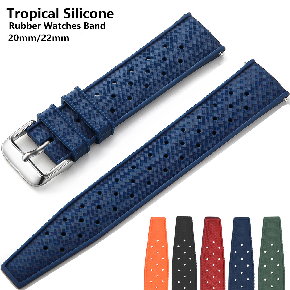 20mm 22mm Tropic Rubber Band f - огляд і ціна Rubber Strap Diver