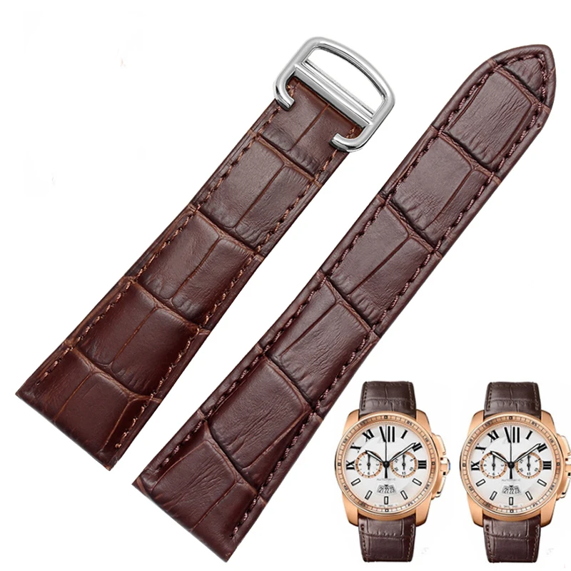 Watchband Genuine Leather Watc - огляд і ціна Cartier Watch Tank