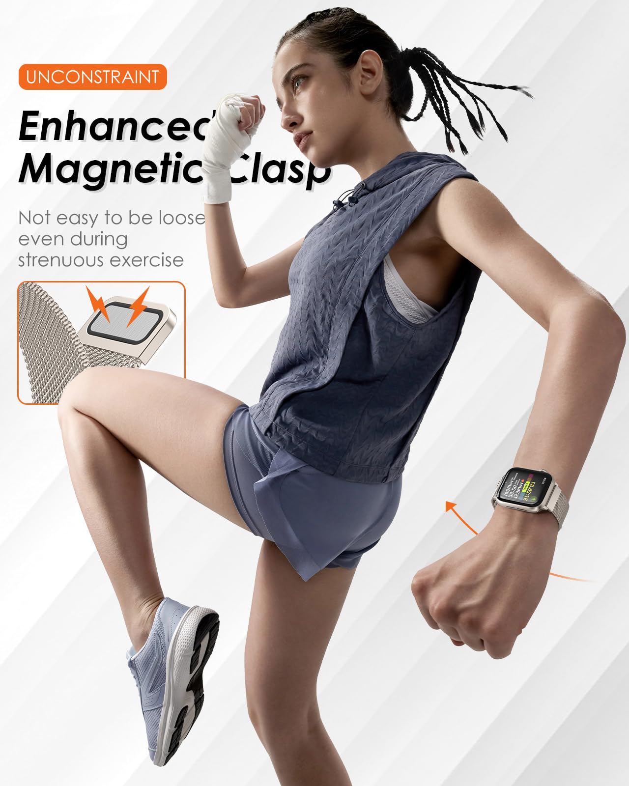 Milanese Strap For apple Watch - огляд і ціна Milanese Loop Magnetic